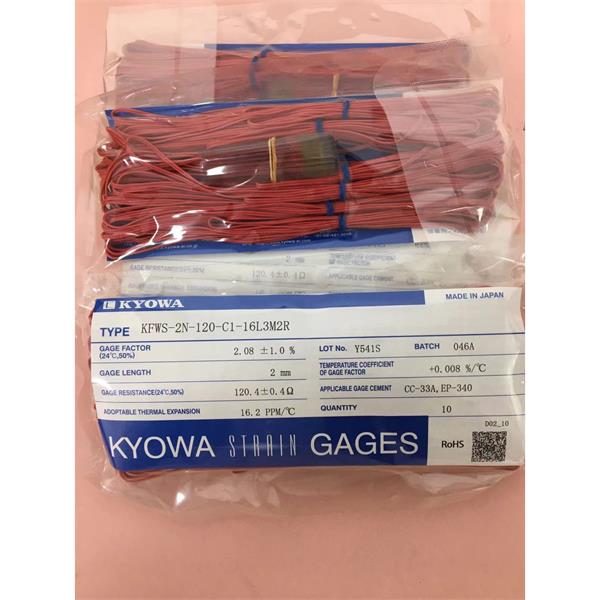 日本原裝進(jìn)口KYOWA應(yīng)變片KFGS-2-350-D17-23 R1M3