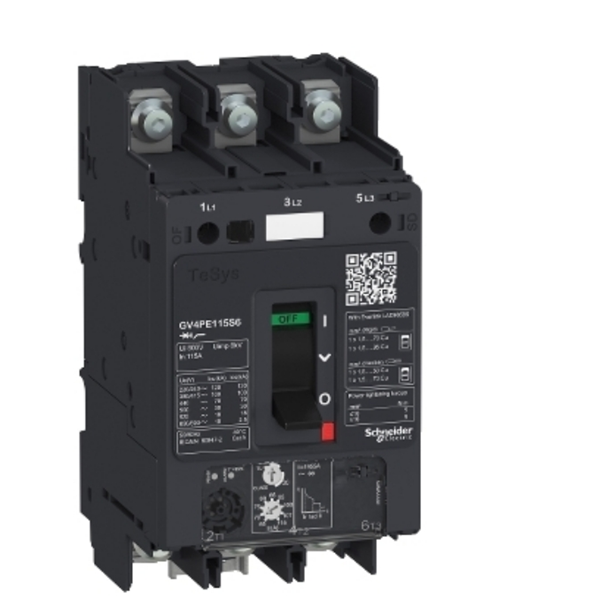 SCHNEIDER施耐德電動機斷路器GV4P115B