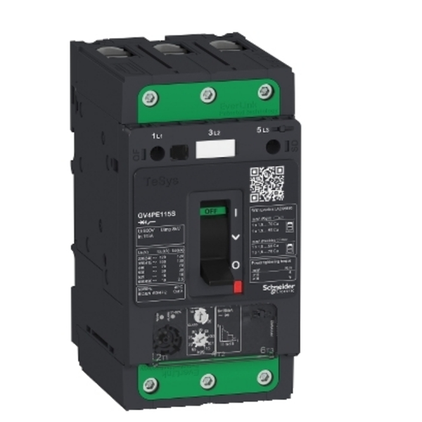 SCHNEIDER施耐德電動機斷路器GV4P115B